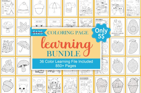 Download 850+ Coloring &amp; Scissor Skills Bundle - Premium Resources