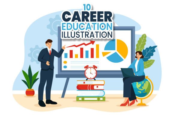 Download 10 Career Education Illustration - Education Collection