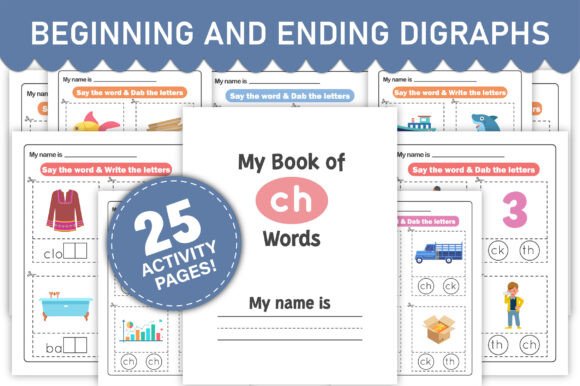 Download Digraph Phonics Worksheets - Premium Resources