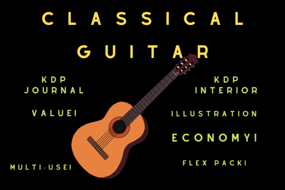 Download Classical Guitar KDP Journal Pack - Classical Collection